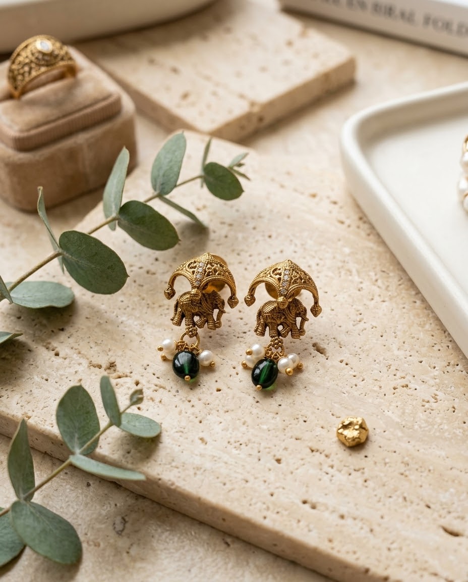 Gajmoti Necklace Set