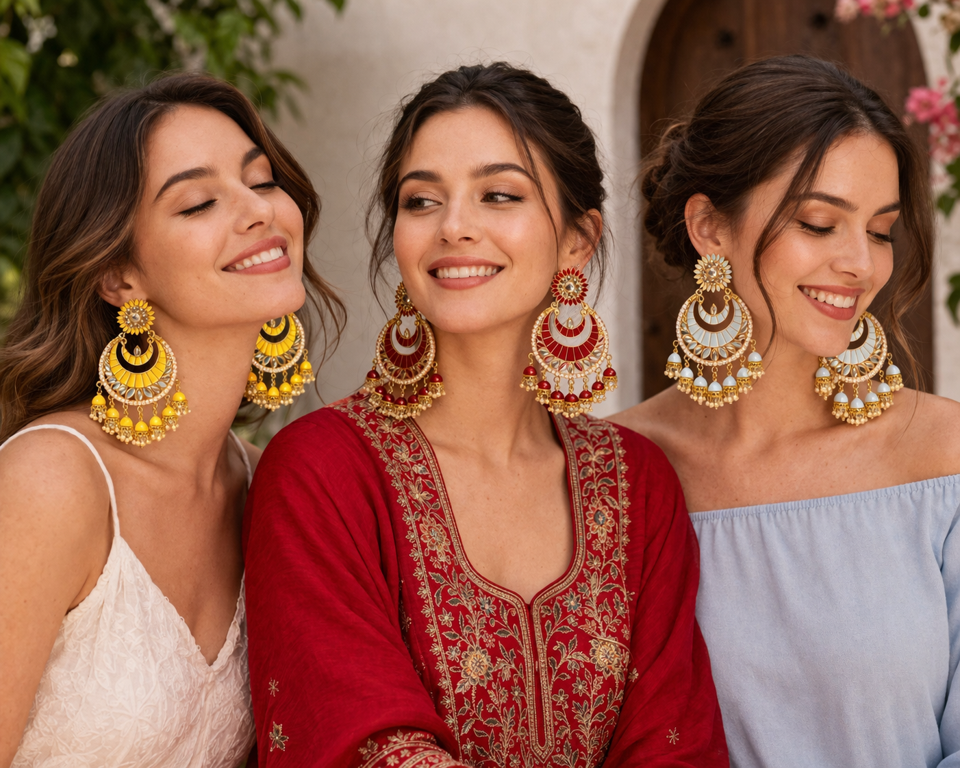 Sunshine Chandbali Drops