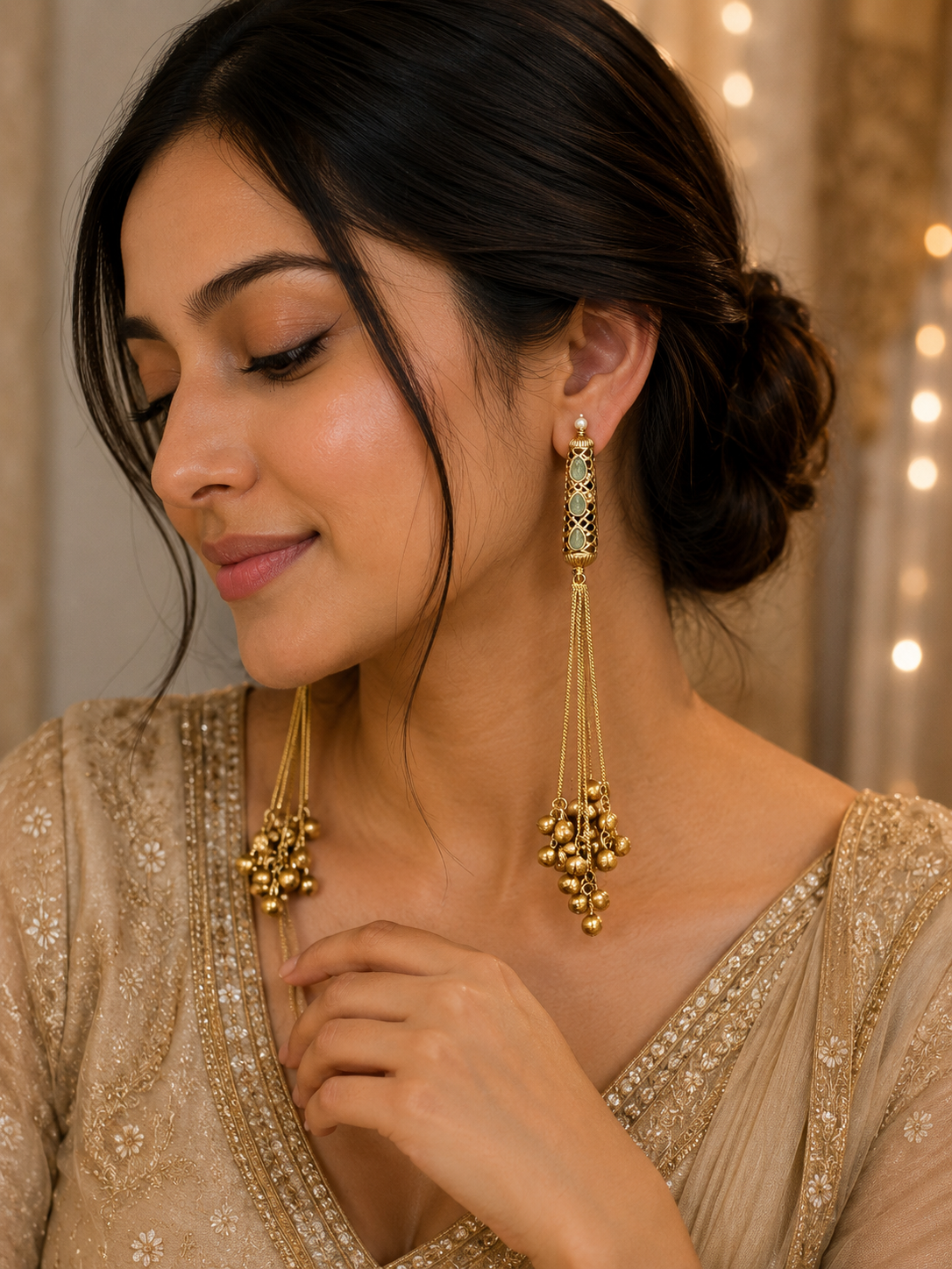 Noor Kashmiri Earrings Collection