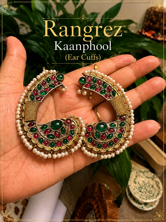 Rangrez Kaanphool (Ear Cuffs)