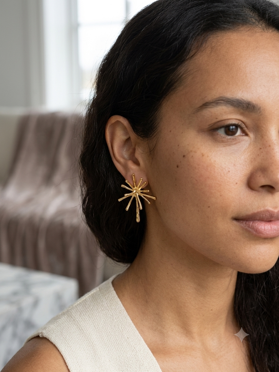 Golden Nova Studs