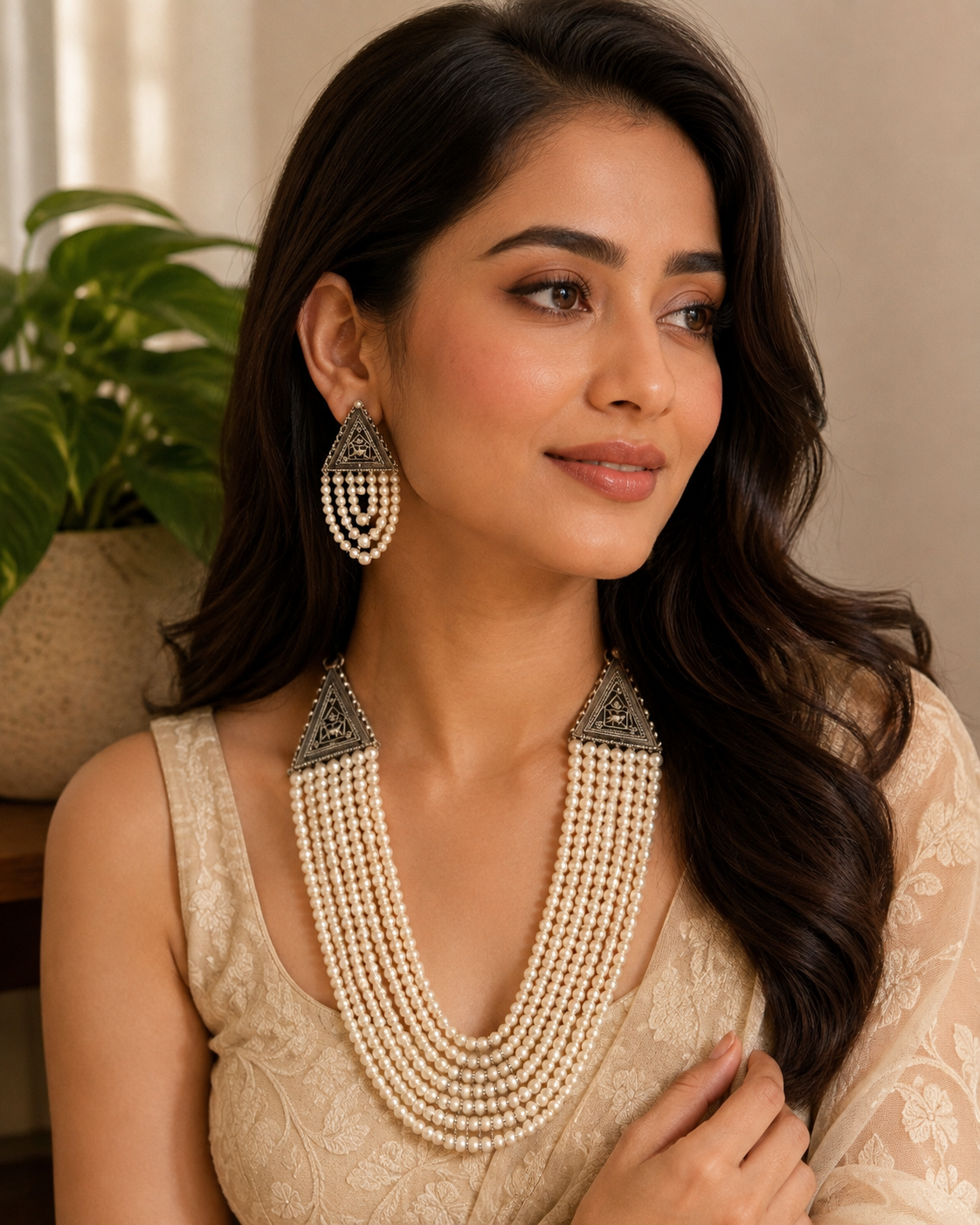 Pearl Nomad Necklace Set