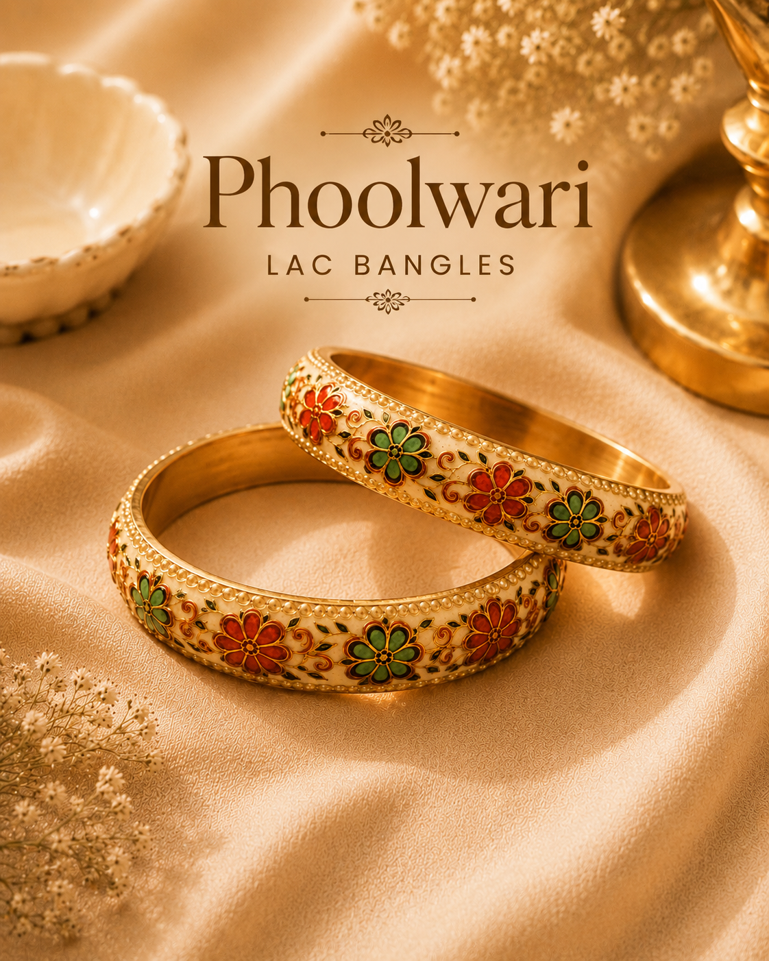 Lac Bangles set of 2