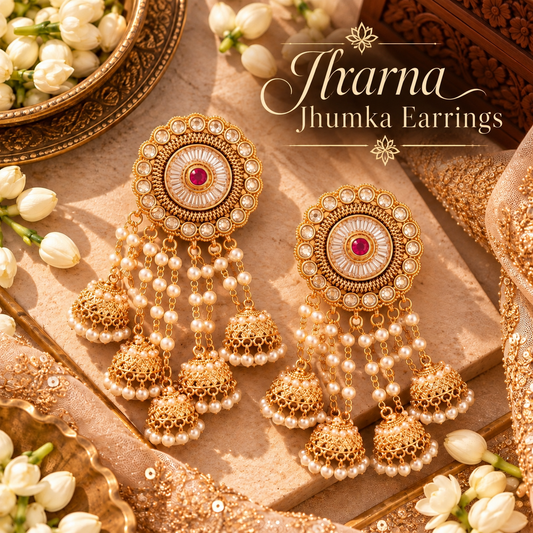 Jharna Jhumka Earrings