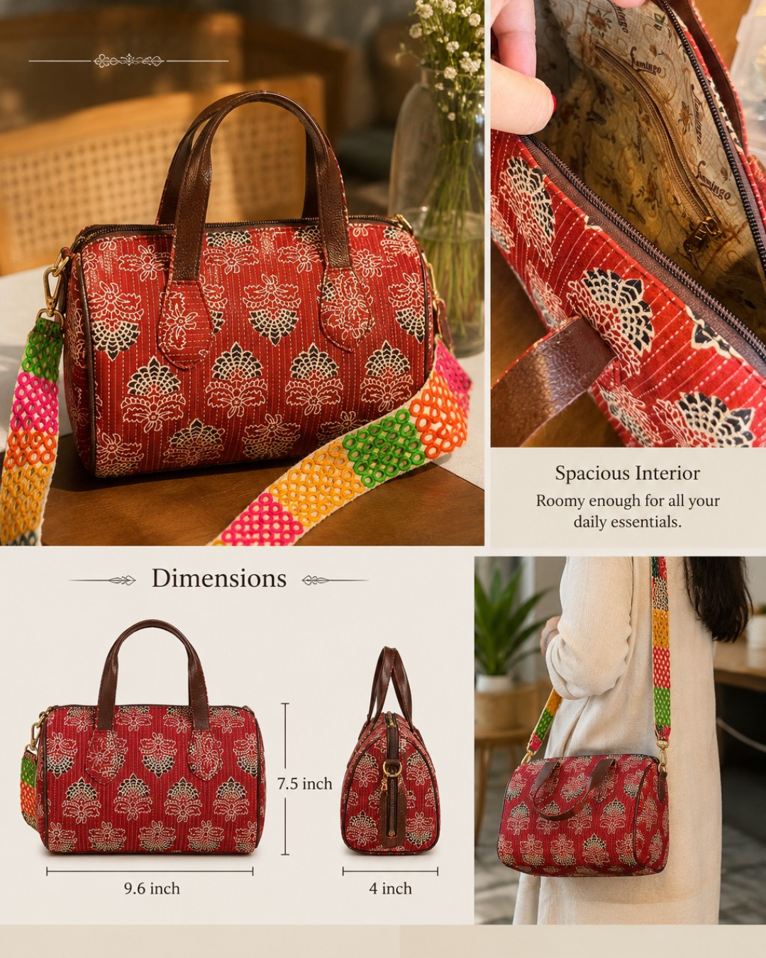 The Boho Trio Sling Bags