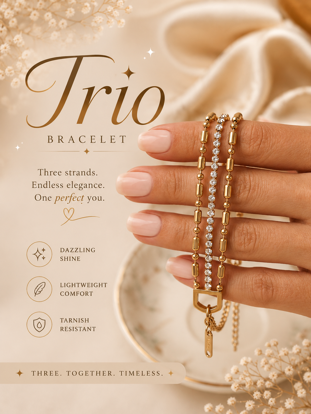 Blings and Bloom Bracelets