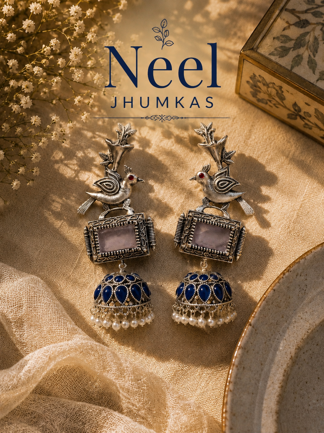 Hara & Neel Jhumkas