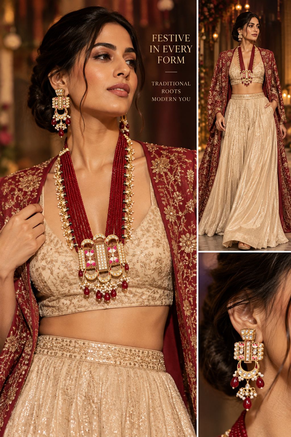 Shahi Begum Necklace Set