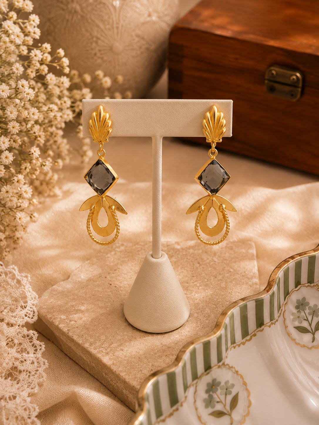 Aqua Mist Earrings