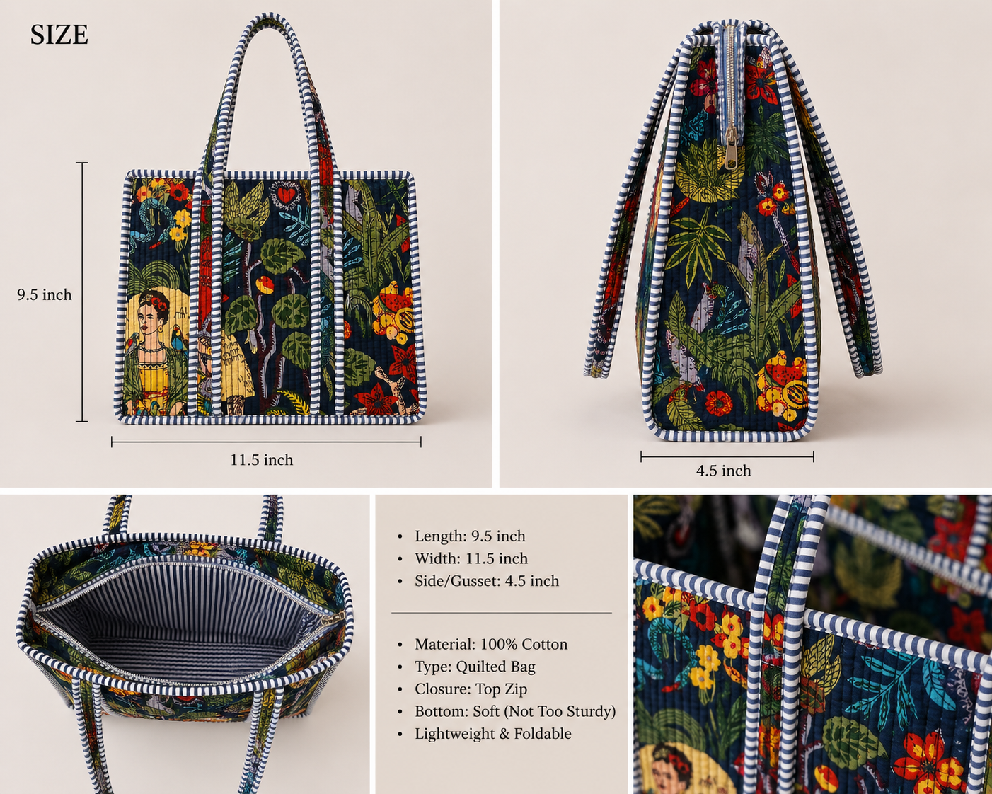 Jaipur Garden Totes