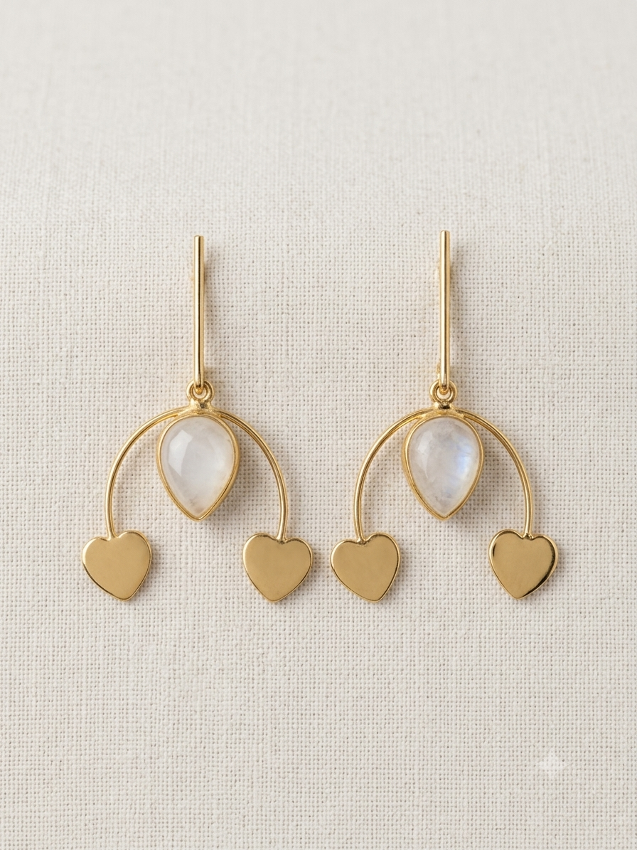 Ivory Mist Earrings