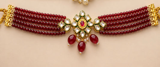 Polki Choker Set