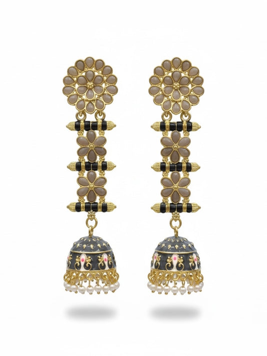 Noor-e-Jaipur Jhumkas