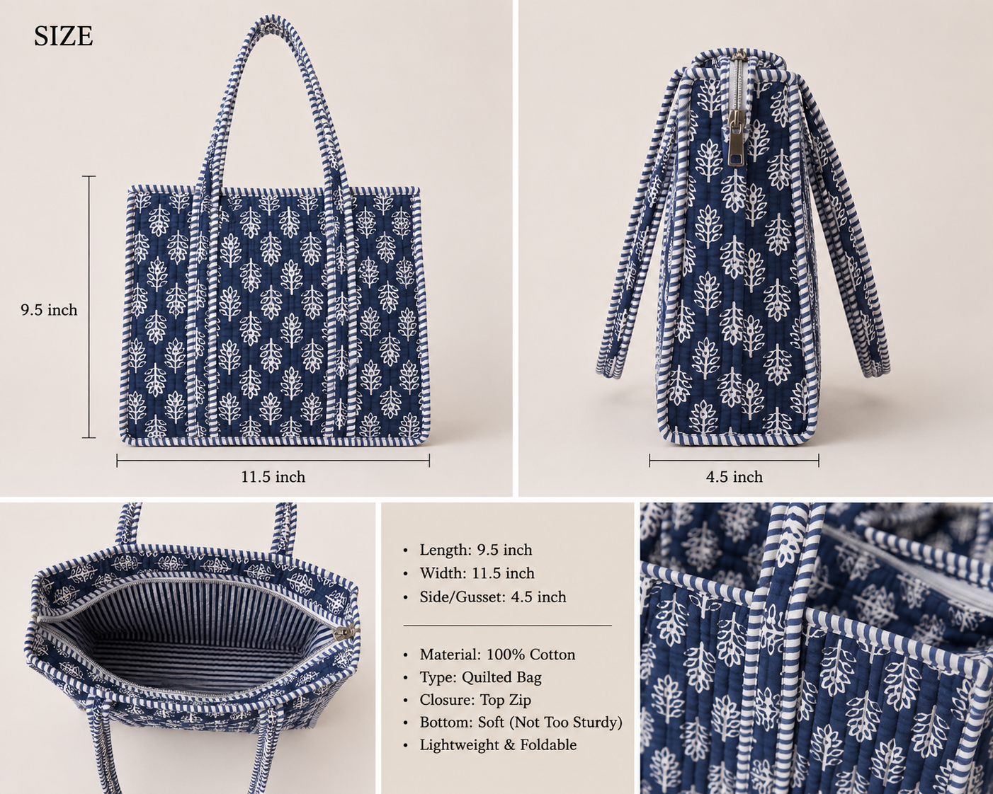 Jaipur Garden Totes