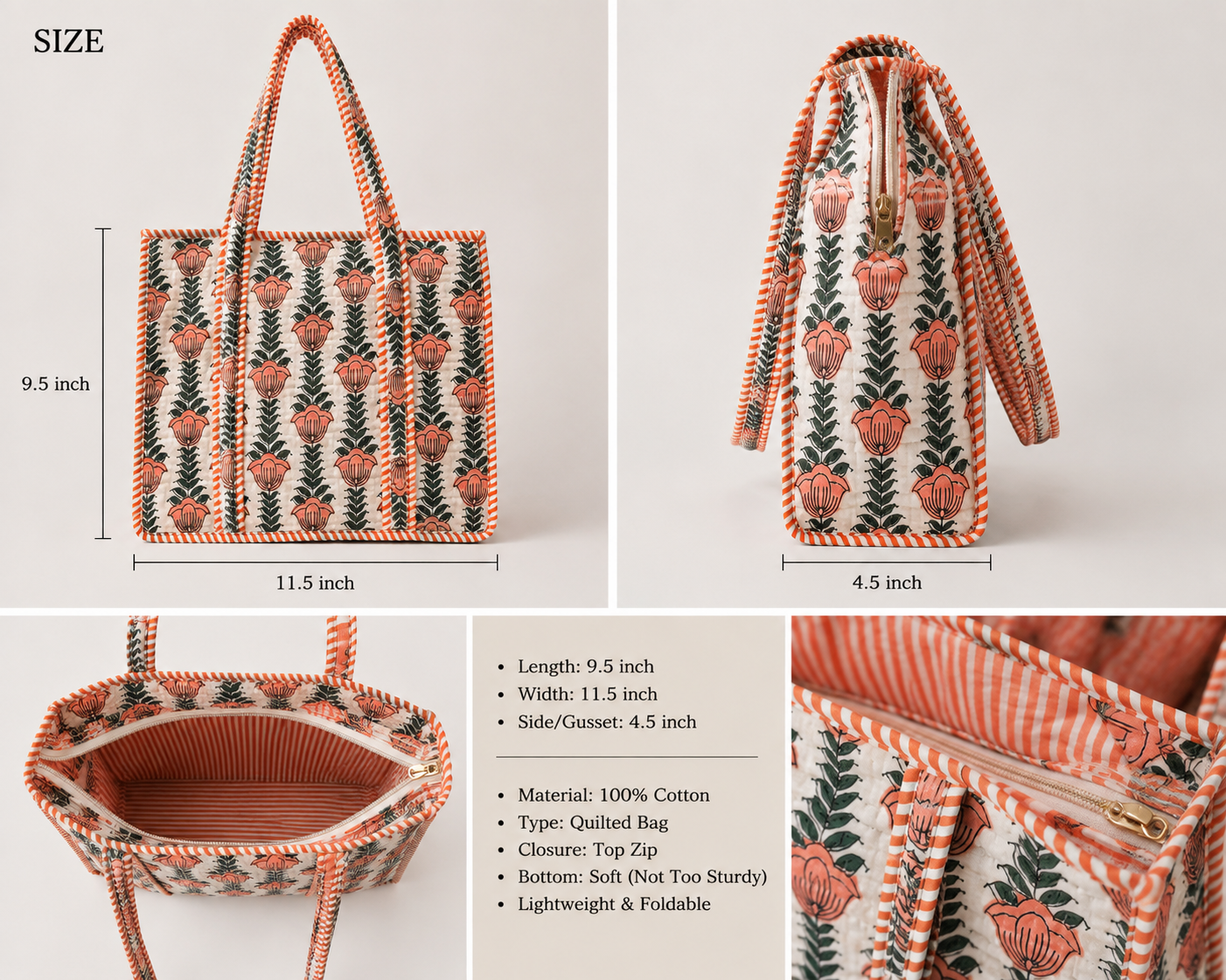 Jaipur Garden Totes