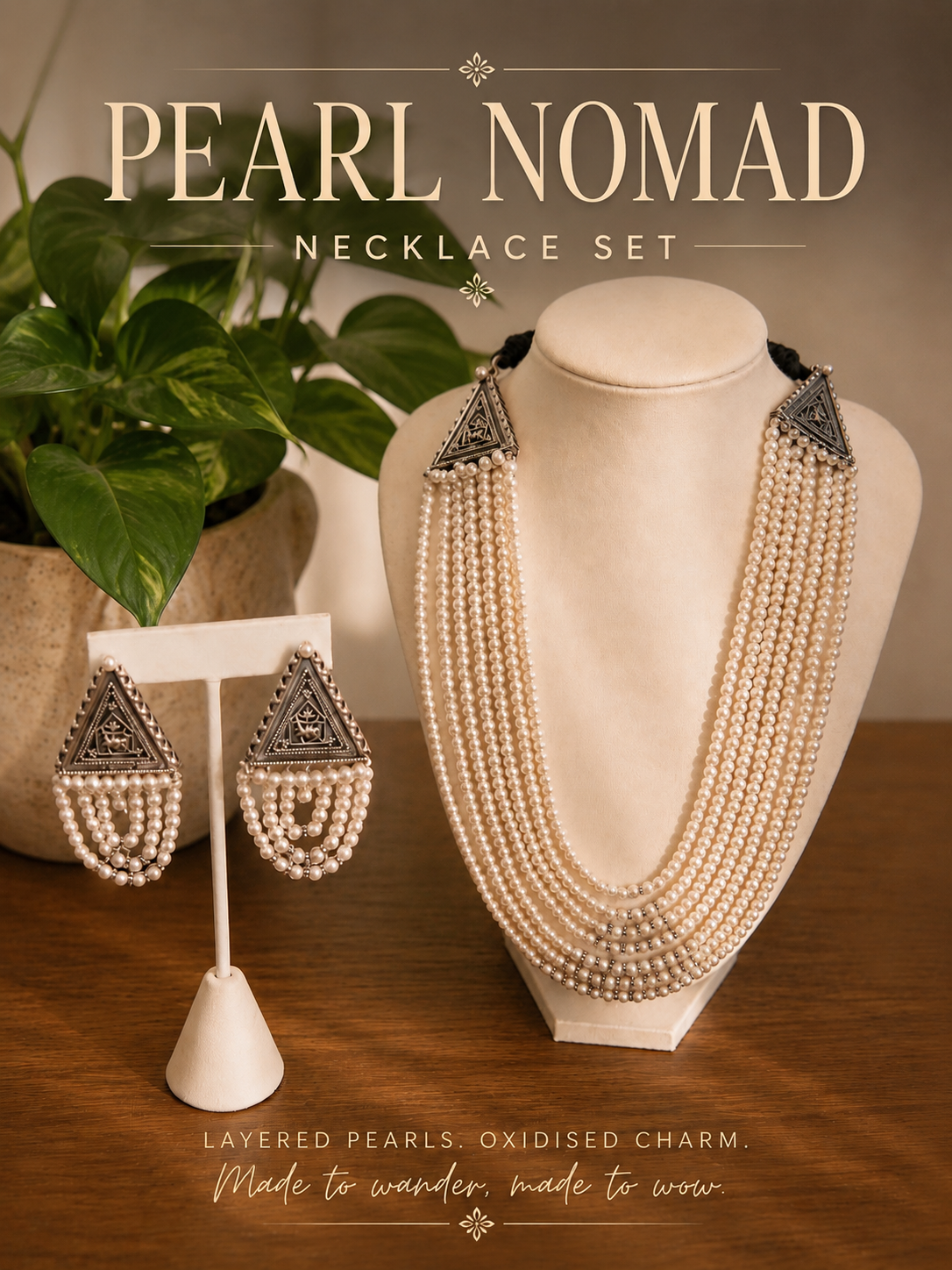 Pearl Nomad Necklace Set