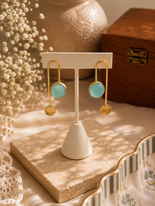 Aqua Mist Earrings