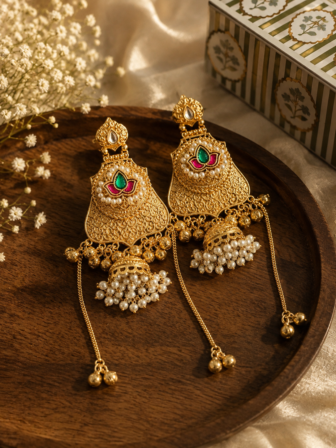Noor Kashmiri Earrings Collection