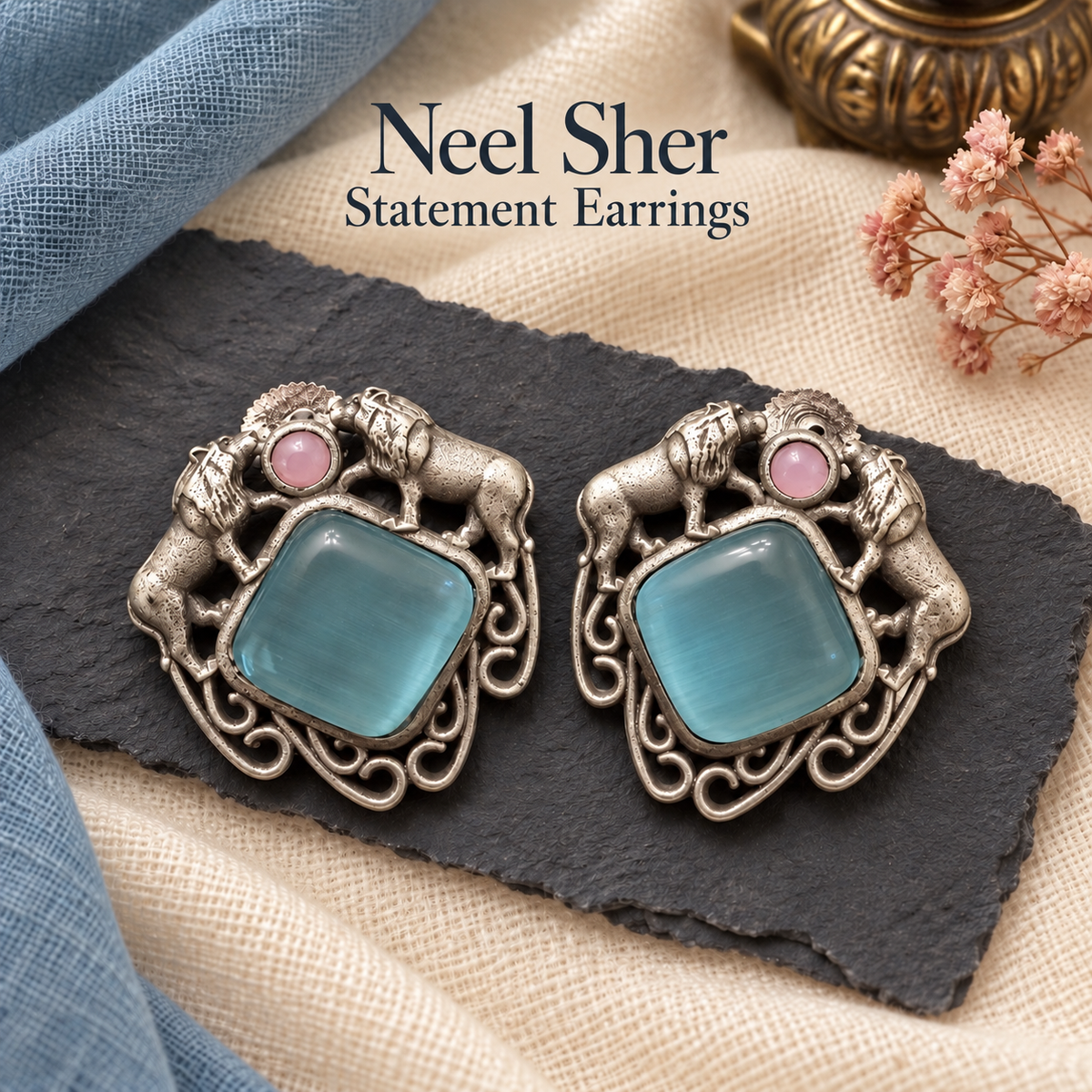 Sher Statement Earrings