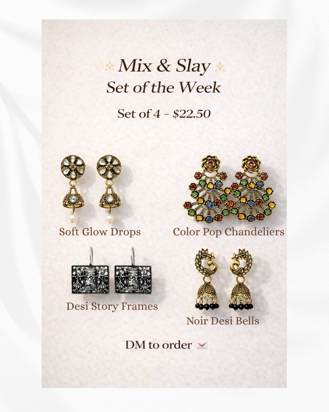 Mix and Slay (A little of everything) Set of 4