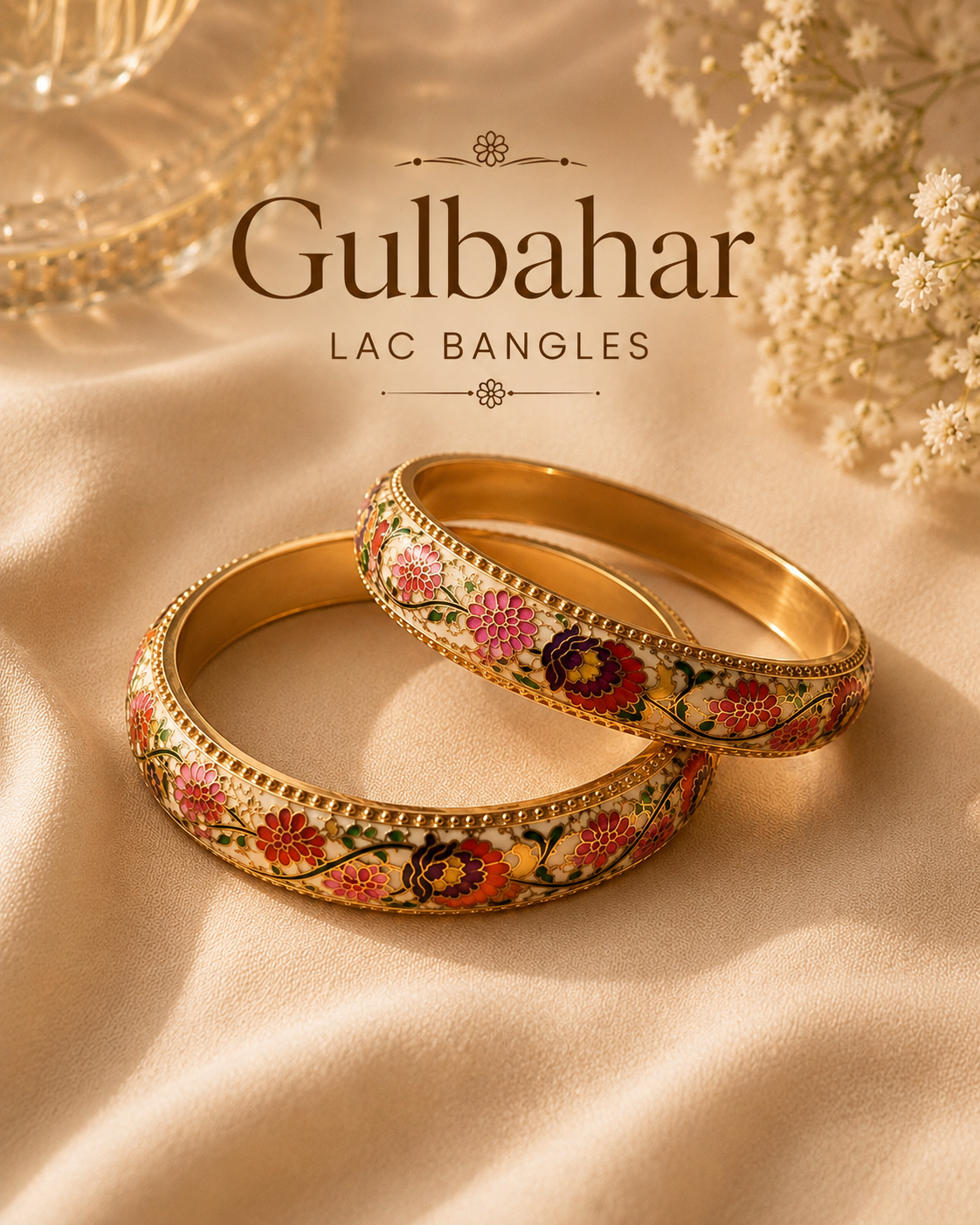 Lac Bangles set of 2