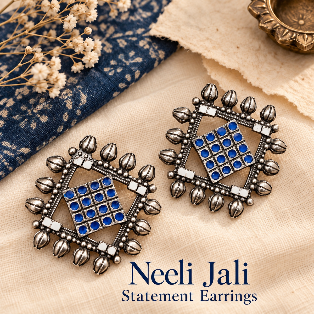 Jali Statement Earrings