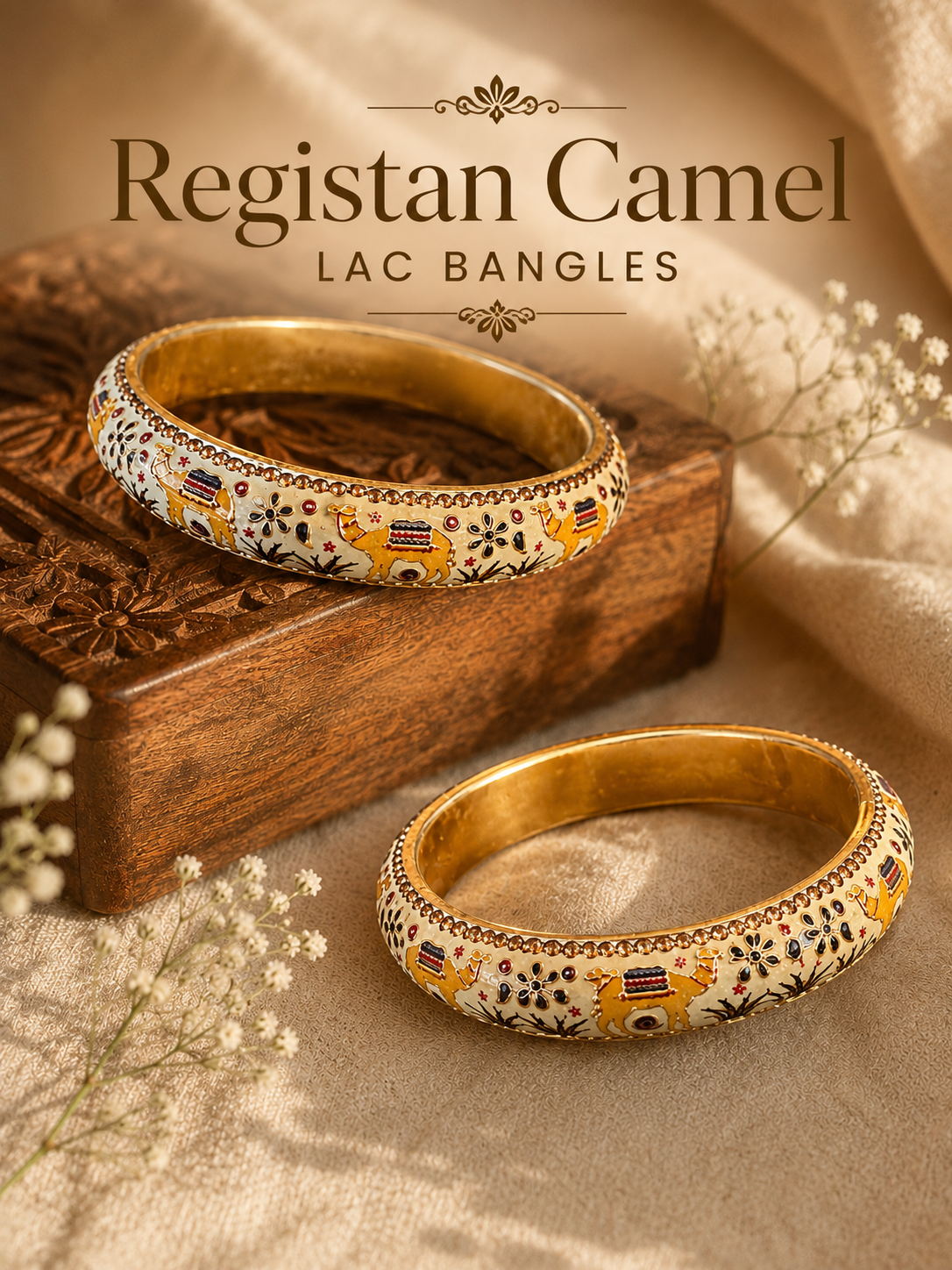 Lac Bangles set of 2