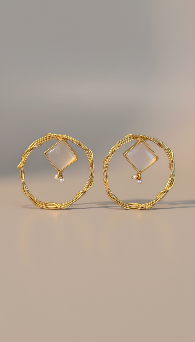 Aura Loop Studs