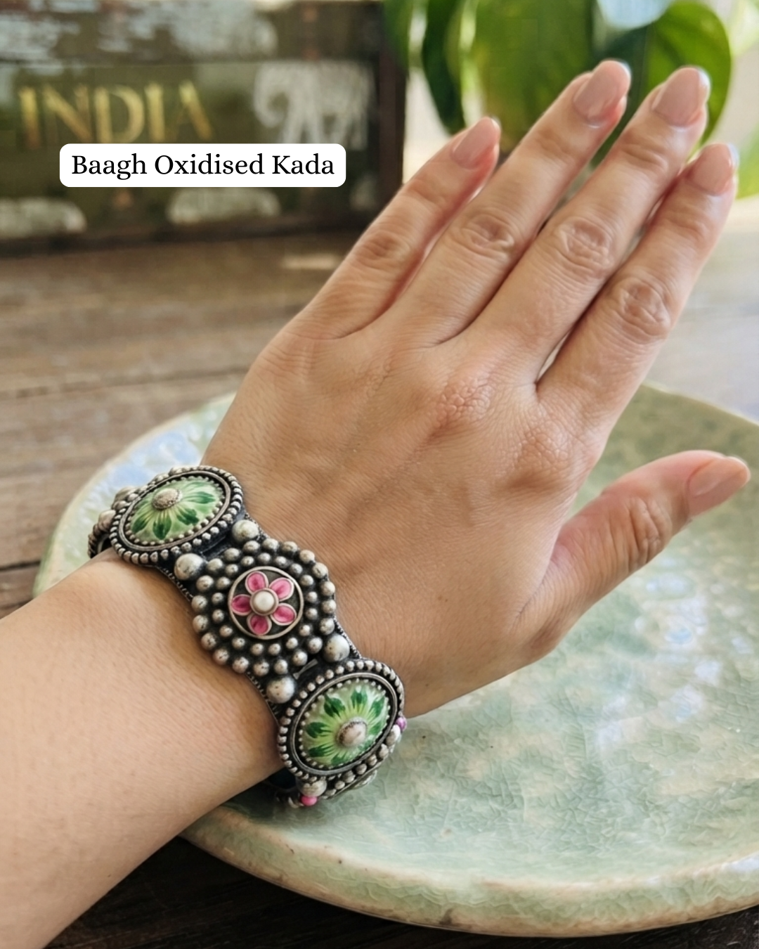 The Oxidised Kada Collection