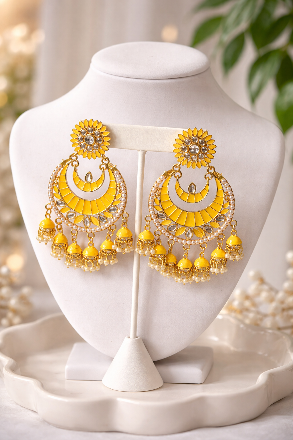 Sunshine Chandbali Drops