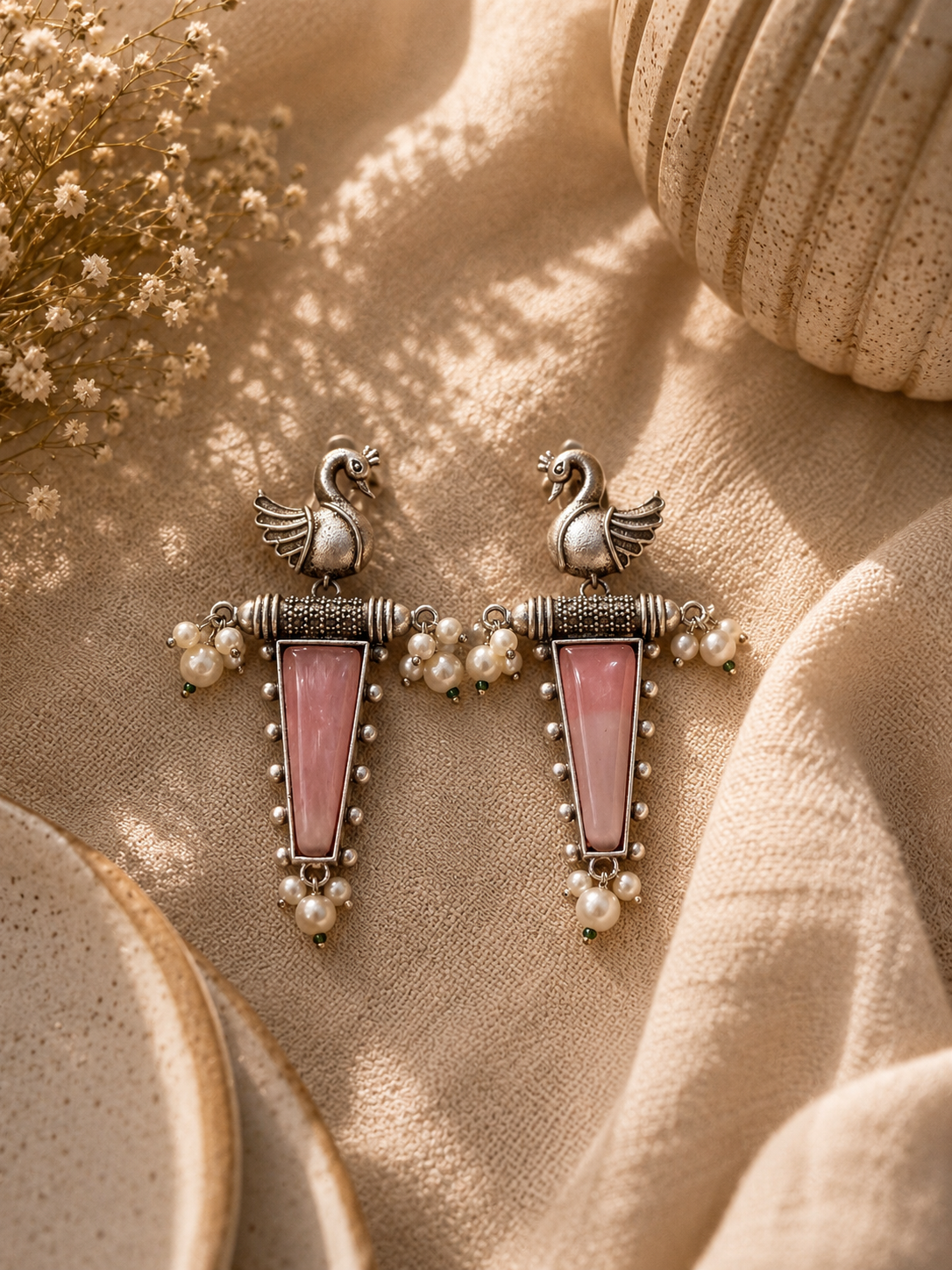 Peacock Earrings