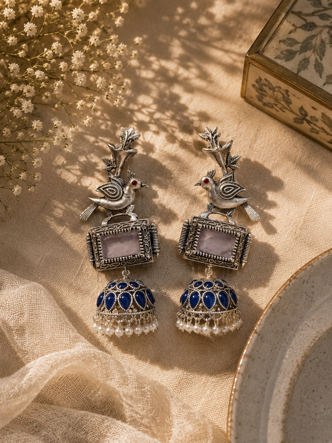 Hara & Neel Jhumkas