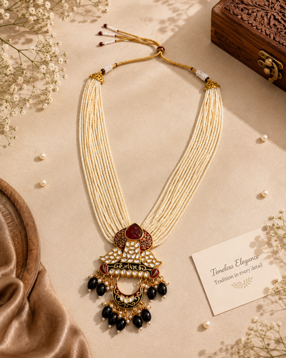 Midnight Maharani Haar