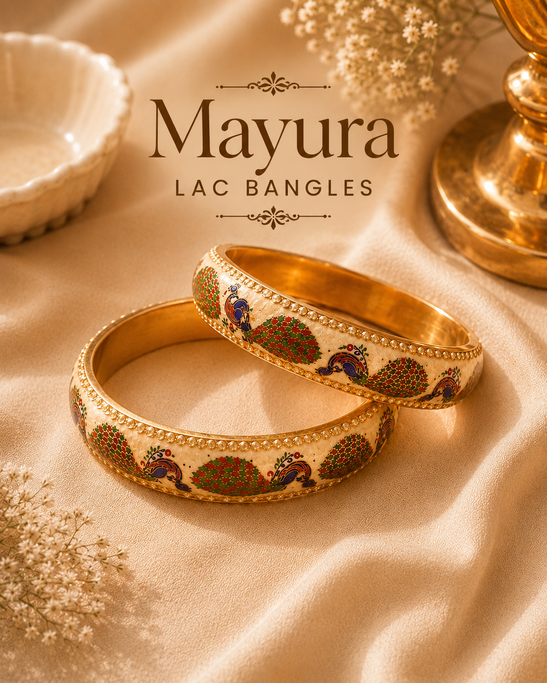 Lac Bangles set of 2