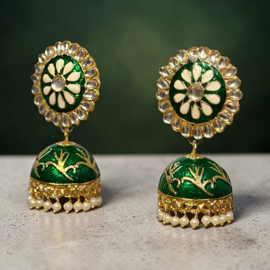 Sitara Bloom Jhumkas
