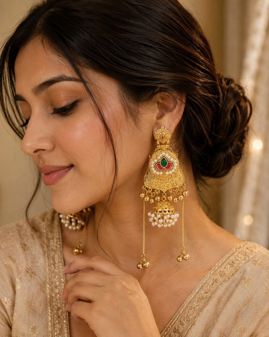 Noor Kashmiri Earrings Collection