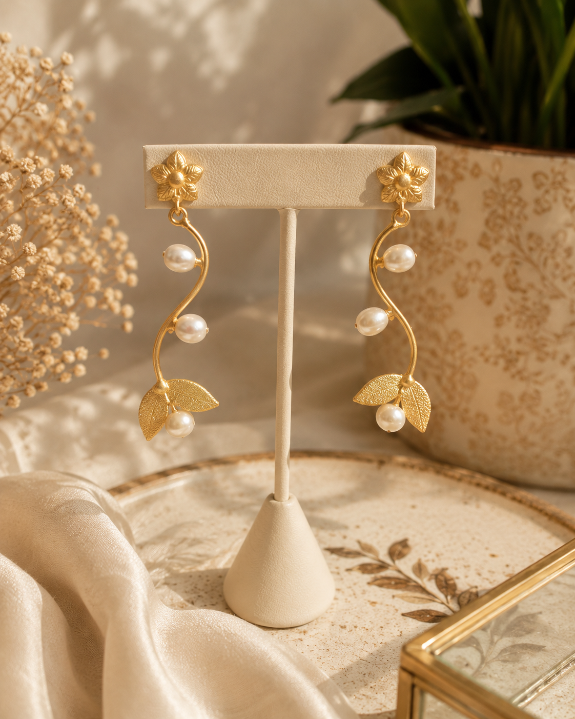 Midnight Gold Earrings