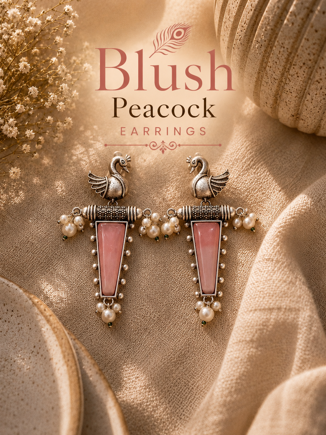 Peacock Earrings