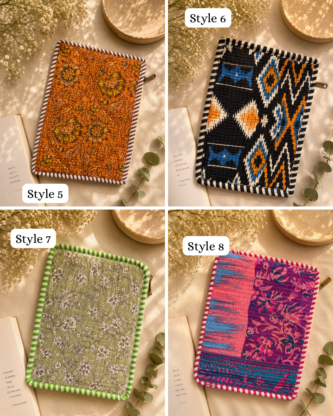 Pink City Pouches set of 2
