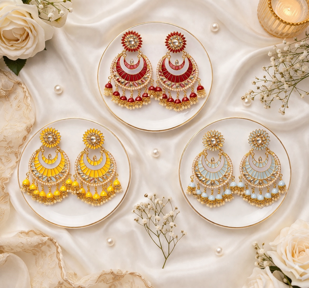 Sunshine Chandbali Drops