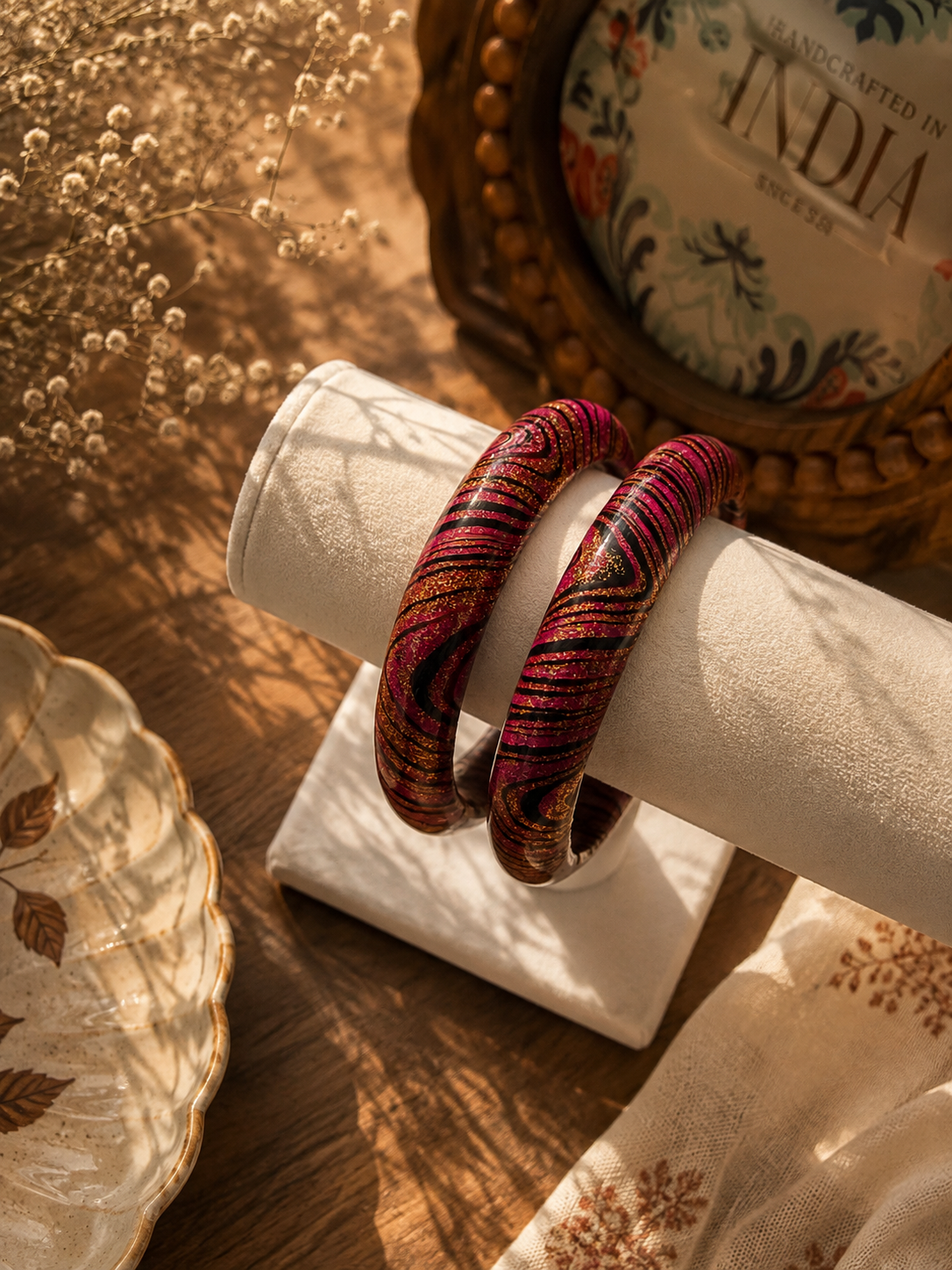 Jaipur Leher Lac Bangles