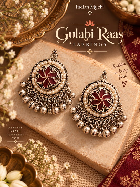 Gulabi Raas Earrings