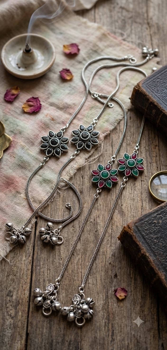 Rangrez and Raati Phool Anklets