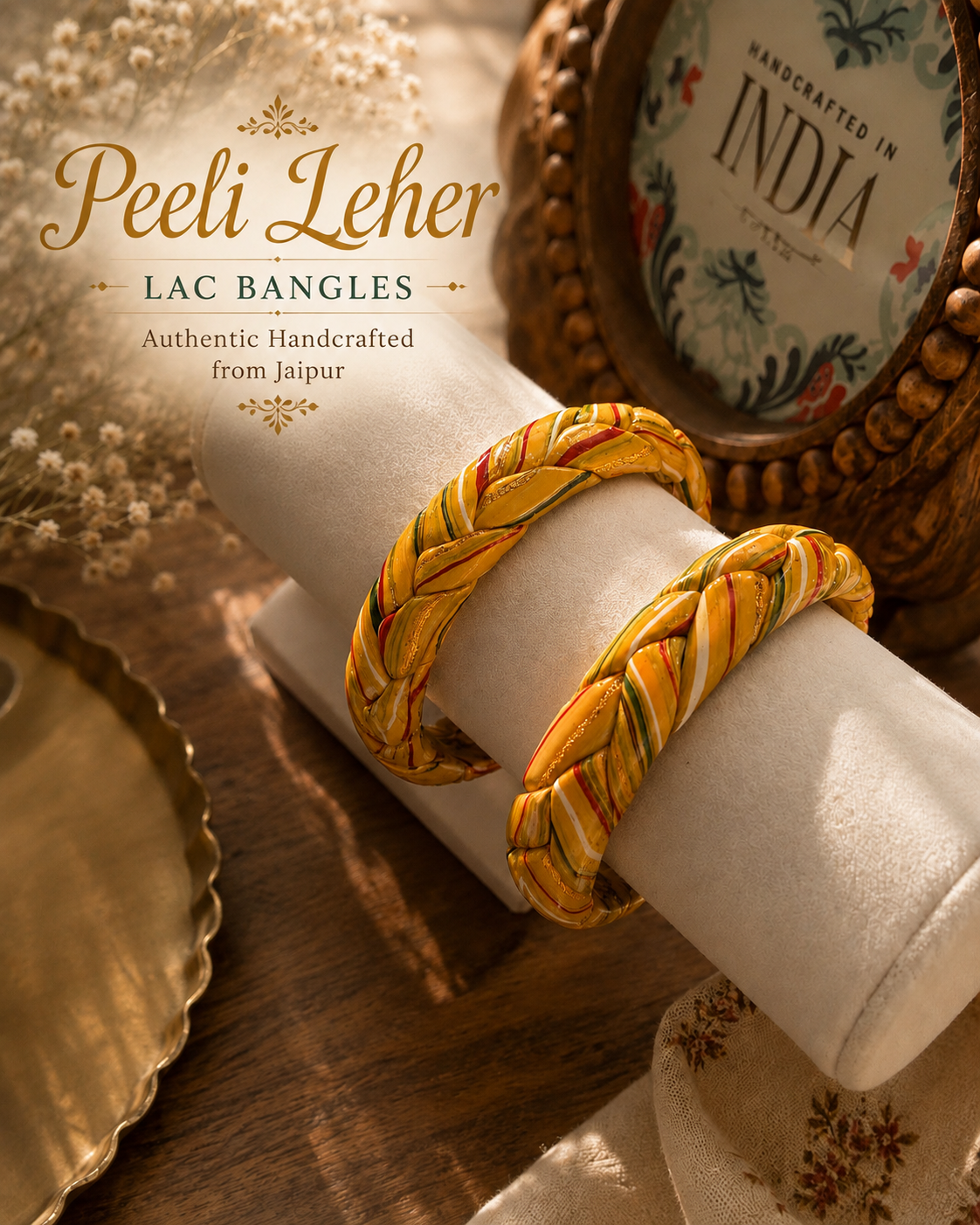 Jaipur Leher Lac Bangles