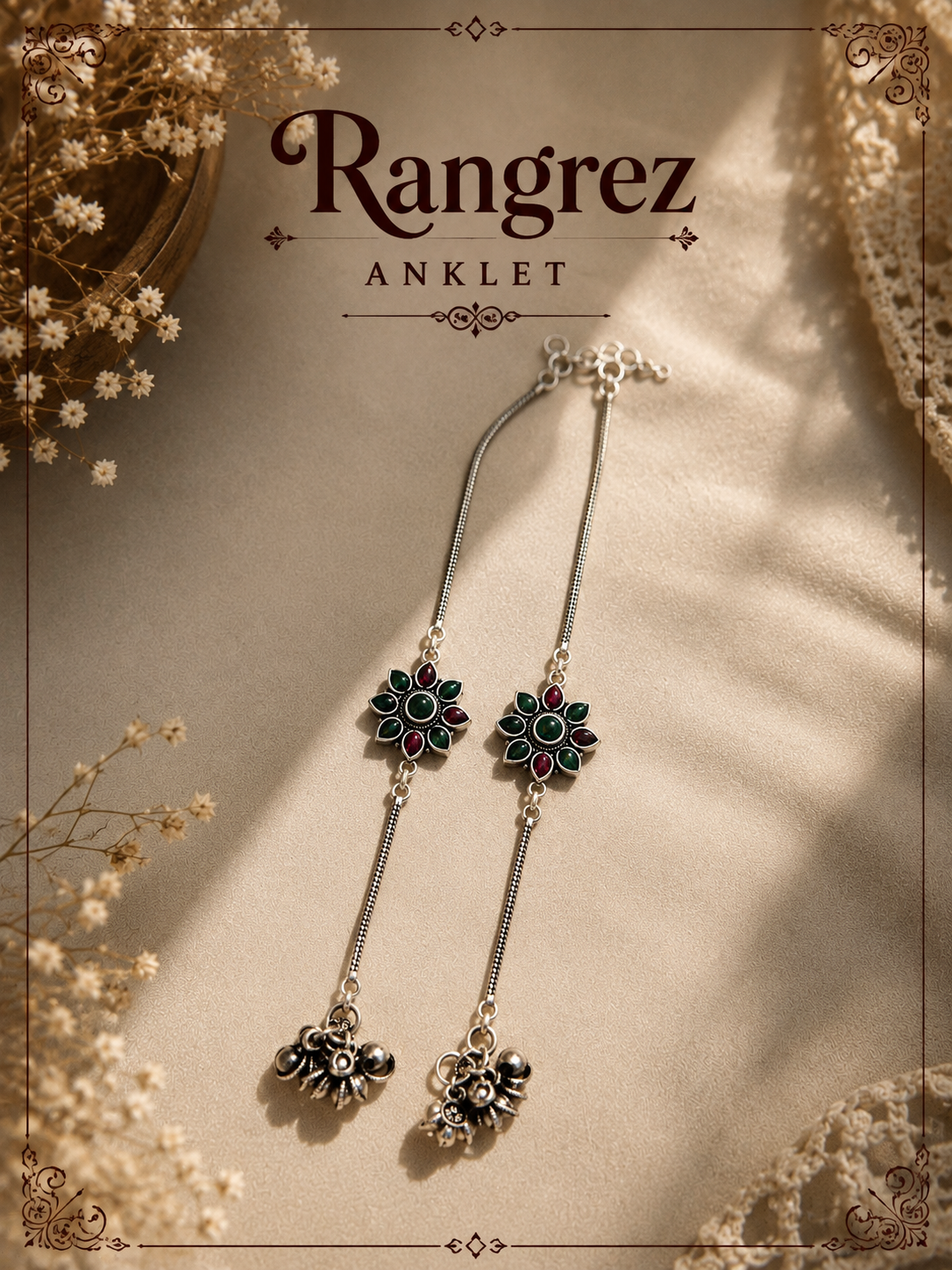 Rangrez and Raati Phool Anklets