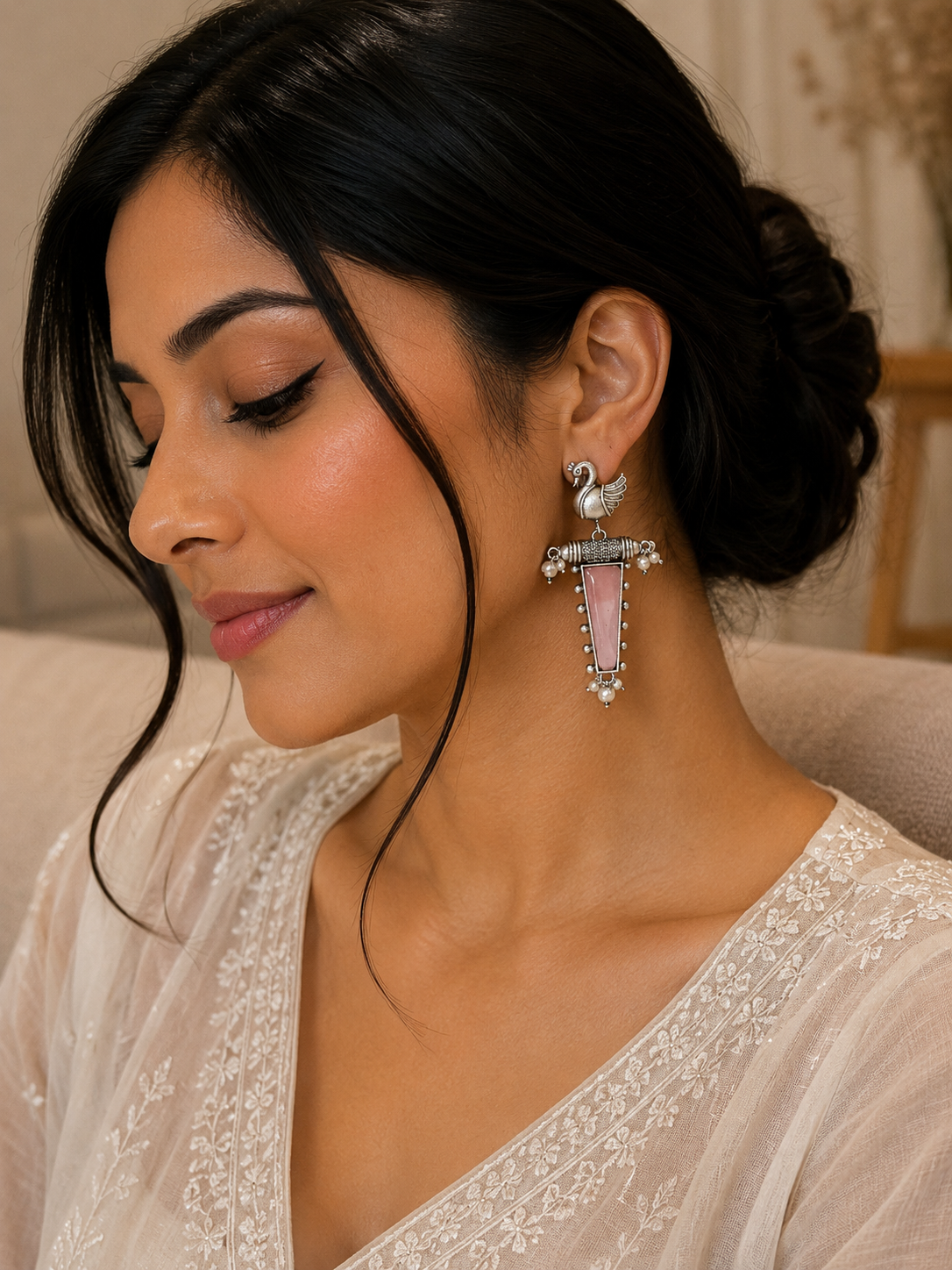 Peacock Earrings