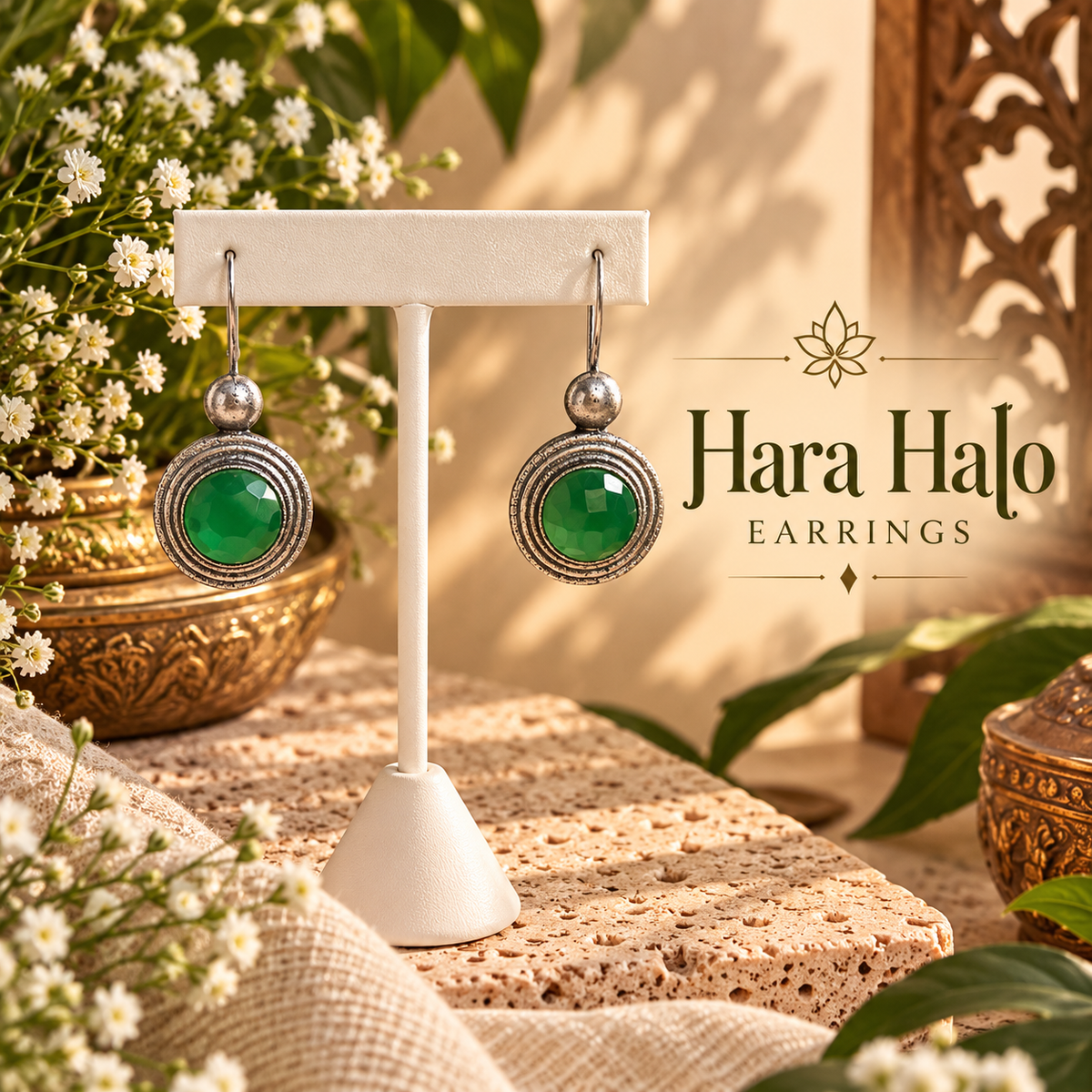 Hara Halo Earrings