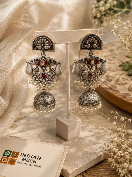Kamal Noor Jhumkas