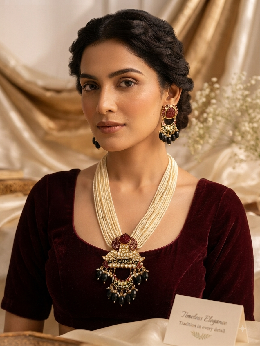 Midnight Maharani Haar