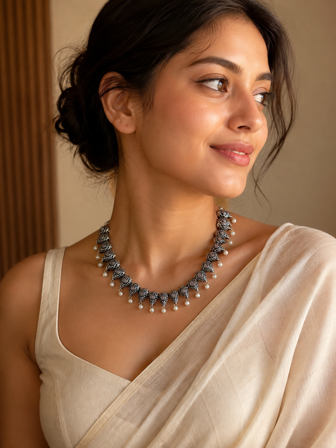 Mauve Muse Necklace Set